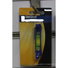 Nivel de línea de plástico ABS con tarjeta Bulister (7001001)